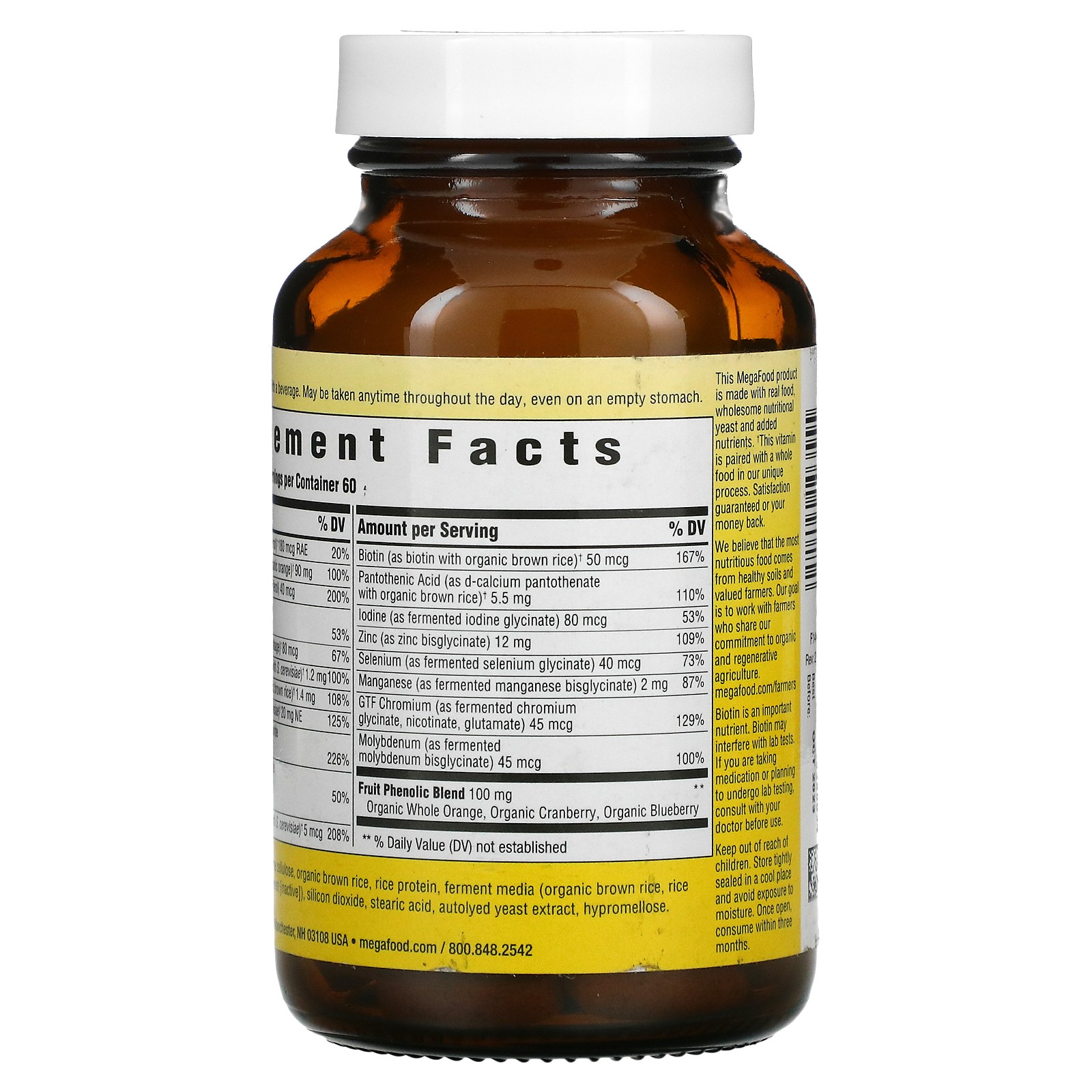 Men’s 55+, One Daily Multivitamin, 60 Tablets