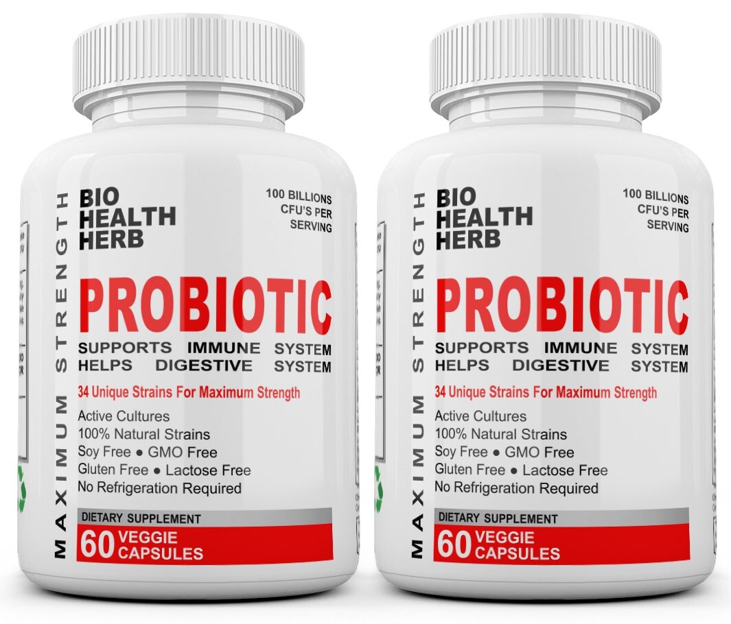 ULTRA PROBIOTIC 100 Billion CFUs NOW ULTIMATE FLORA PRIMAL NATURAL 2 Bottles 120