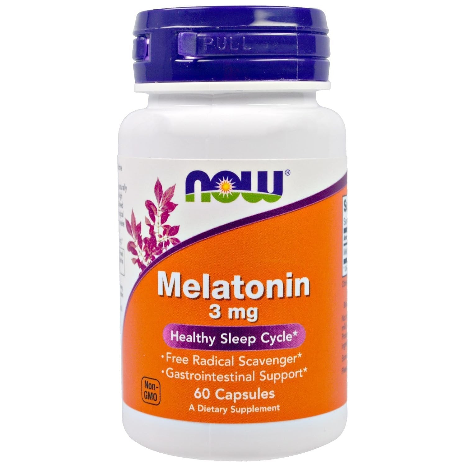 (6 Packs) (EXP 06/2028) NOW Foods Melatonin 3 mg (60 caps)