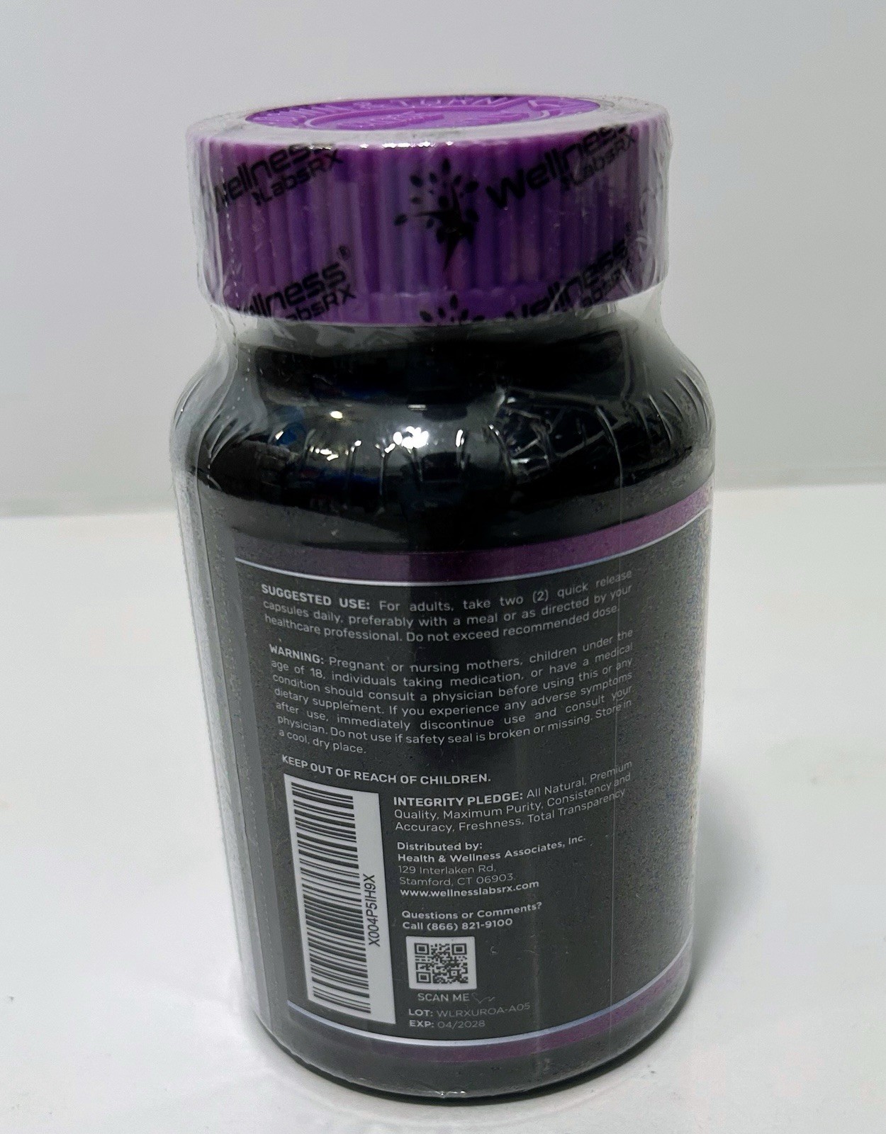 Urolithin A Supplement 120 Veggie Capsules 1,000mg MG Per Serving. EXP : 4/28
