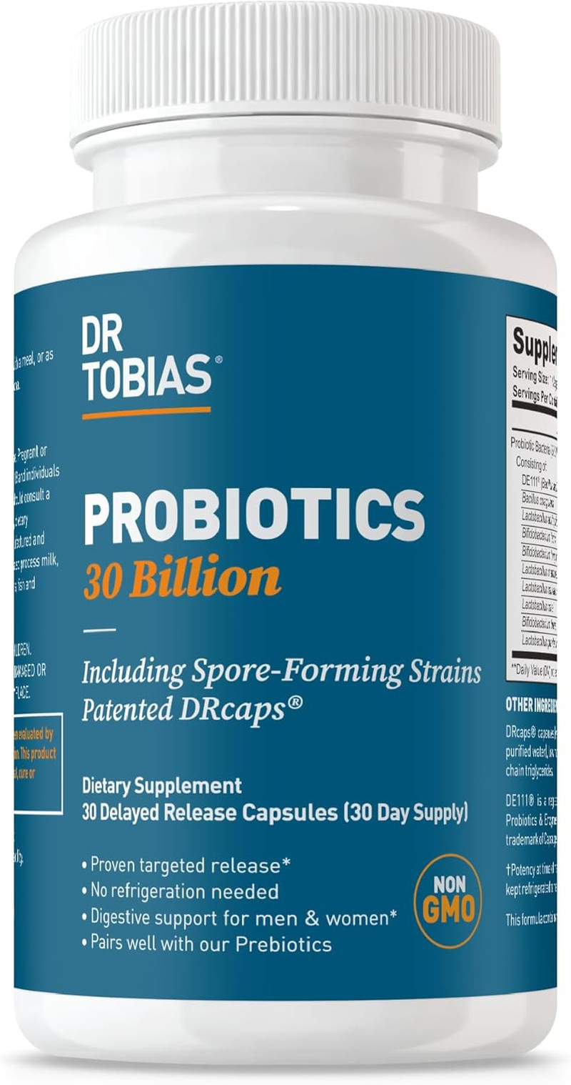 Probiotic 30B CFU 10 Strains 30 Capsules Gut Health Support