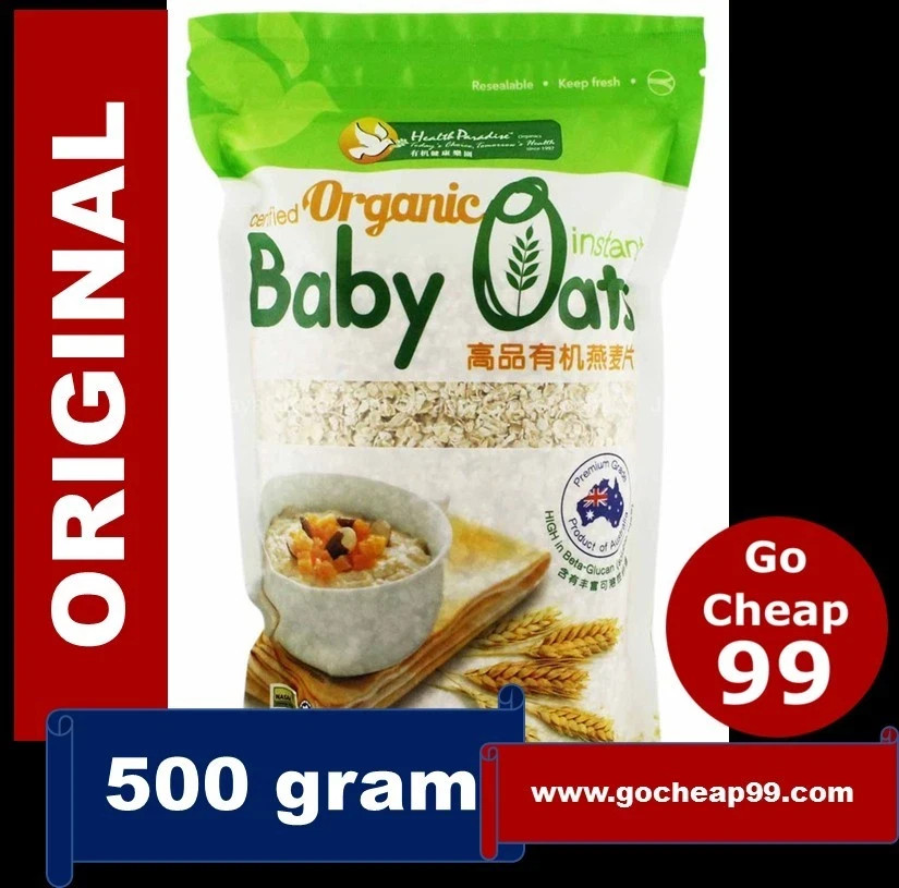 Health Paradise Organic Instant Baby Oats (500gm) Exp. Feb 2027