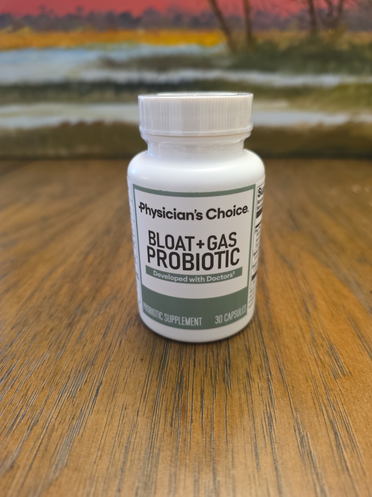 Physician’s Choice Bloat + Gas Probiotic 5-in-1 Pre Pro Postbiotic 30 Capsules