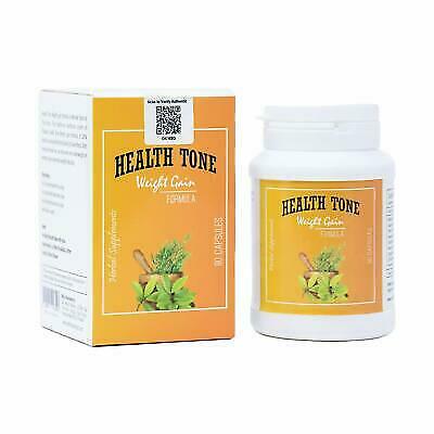 Natural Health Tone Herbal weight Gain 90 Capsules Result In 7 Days EXP 03/2026