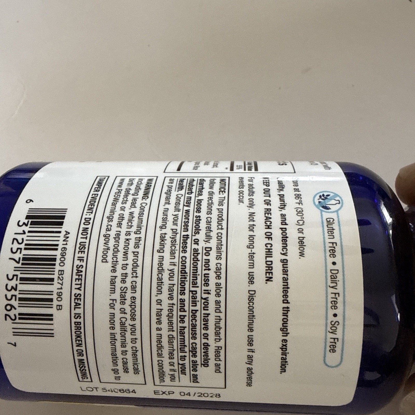 Advanced Naturals ColonMax Herbal Vegan Constipation 100 CAPS EXP: 4/2028
