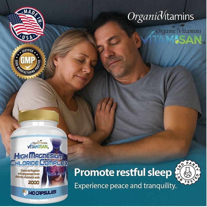 MAGNESIUM CHLORIDE MAXICLORURO CAPS 140 CAPSULES 2000mg CLORURO DE MAGNESIO