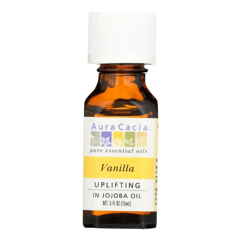 Aura Cacia Vanilla in Jojoba Oil – 0.5fl oz