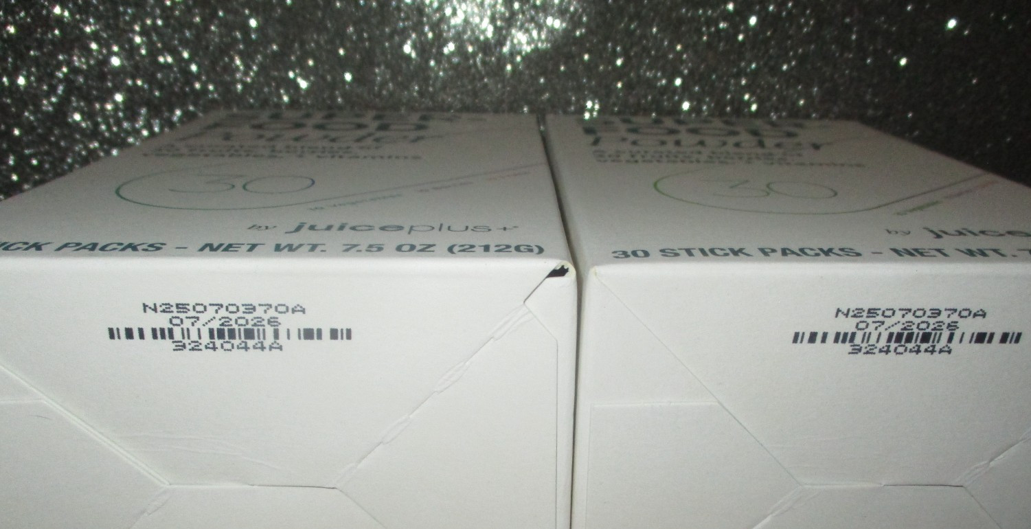 2X Juice Plus Super Food Powder 30 Stick Packs exp 7/2026