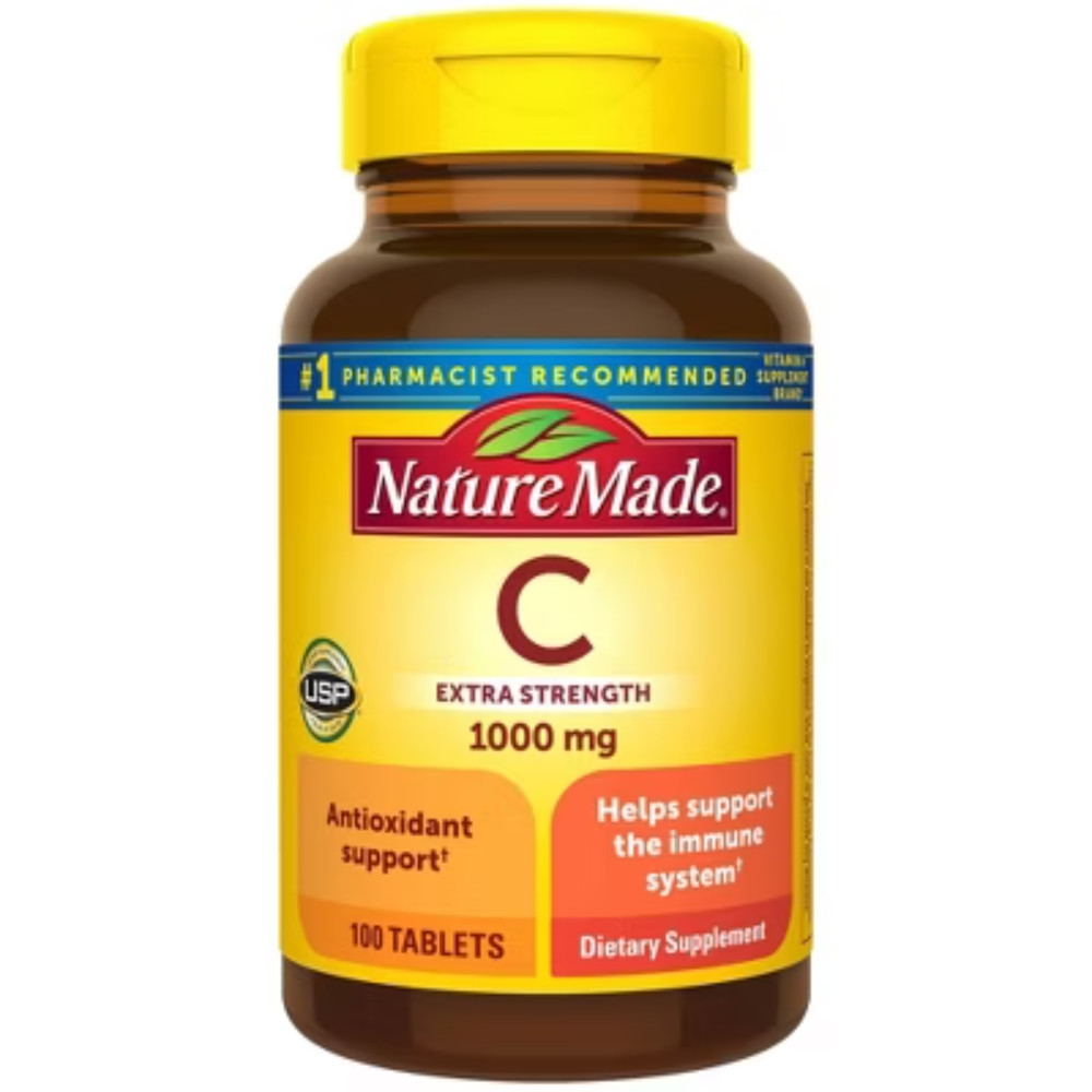 Nature Made Vitamin C 1000mg Immune Support Supplement Tablets