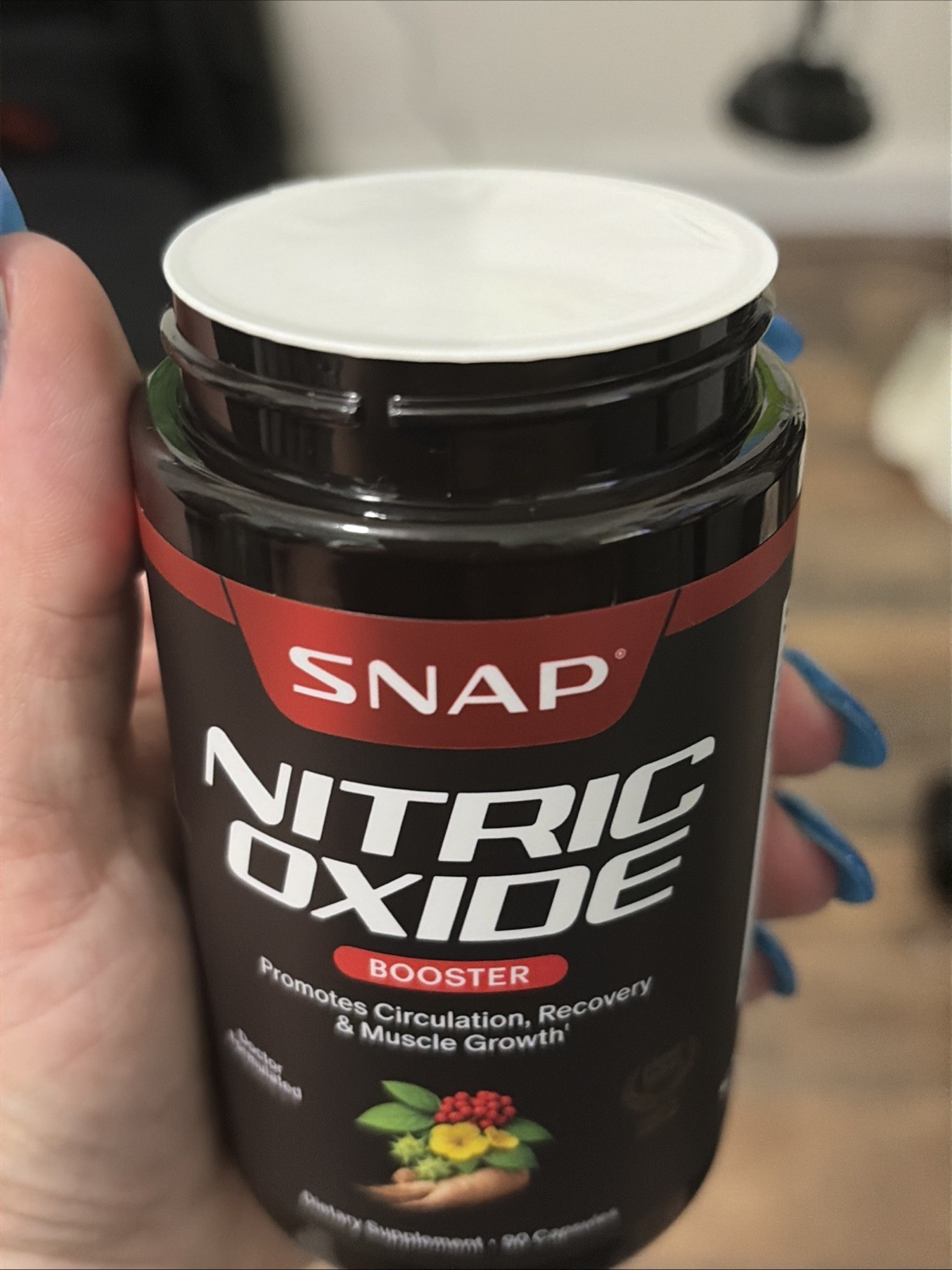 Snap Supplements Nitric Oxide Booster 90 Capsules Doctor Formulated