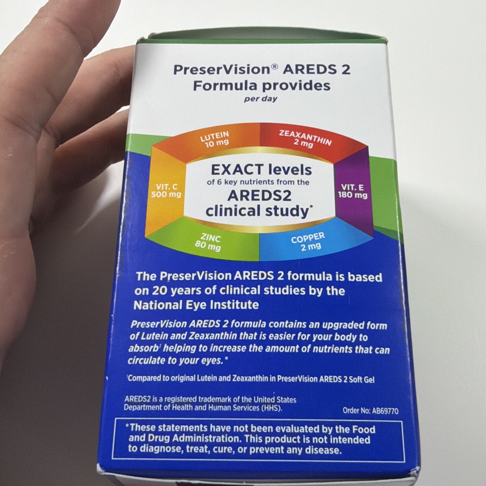 New Bausch + Lomb PreserVision AREDS 2 Formula 130 softgels 02/2028 Sealed