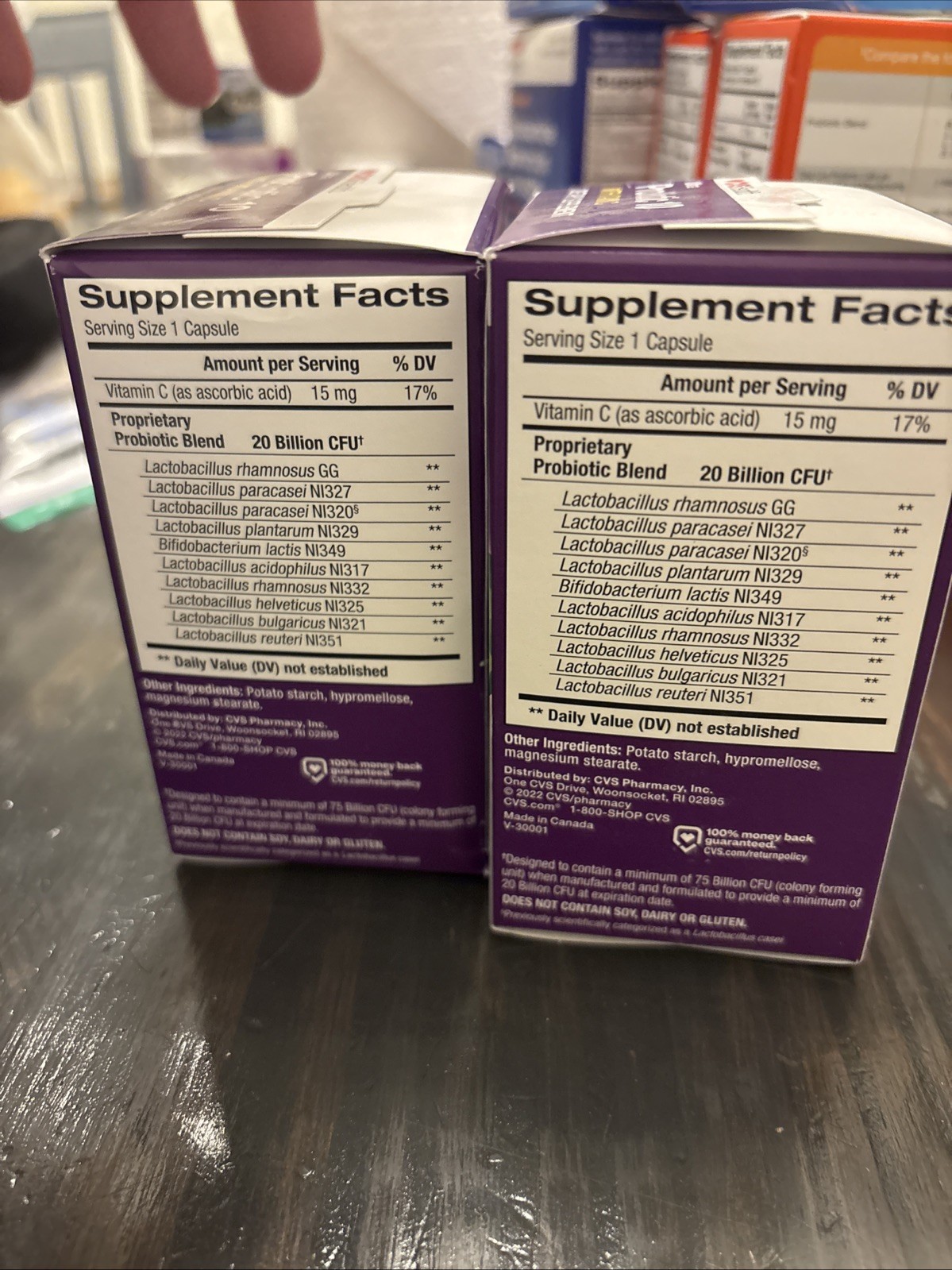 2x Probiotics Daily Probiotic 75 Billion CFU 10 Strains 30 Caps – 09/26