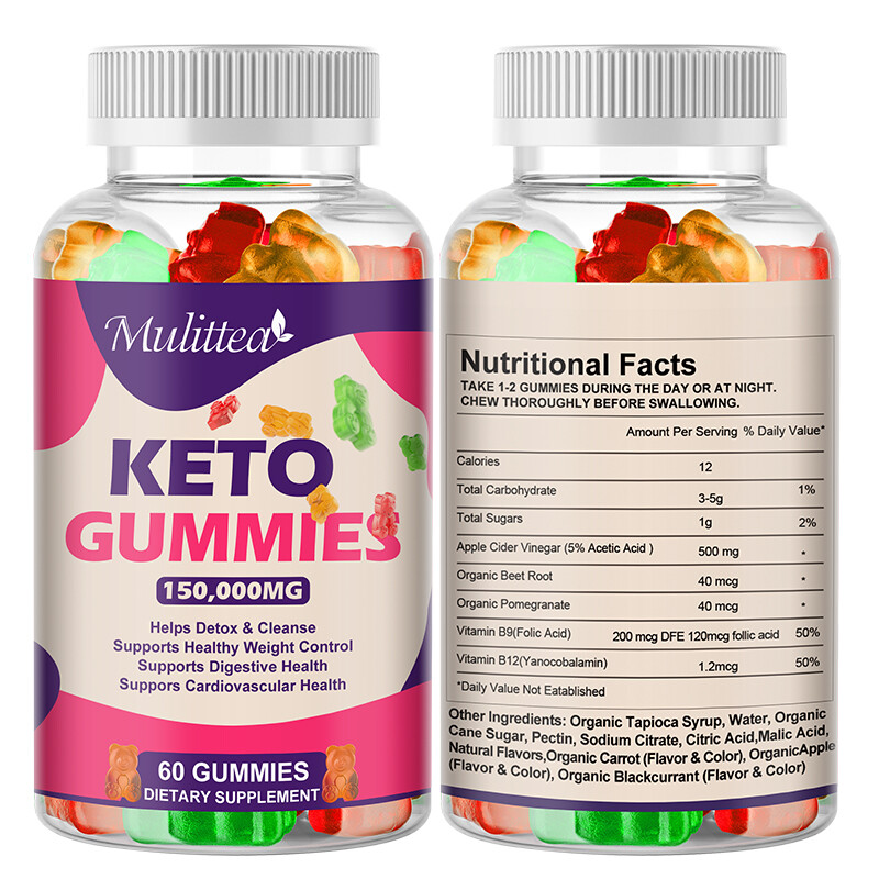 Keto Weight Loss Gummies,Fat Burner,Appetite Suppressant Supplement 60 Capsules