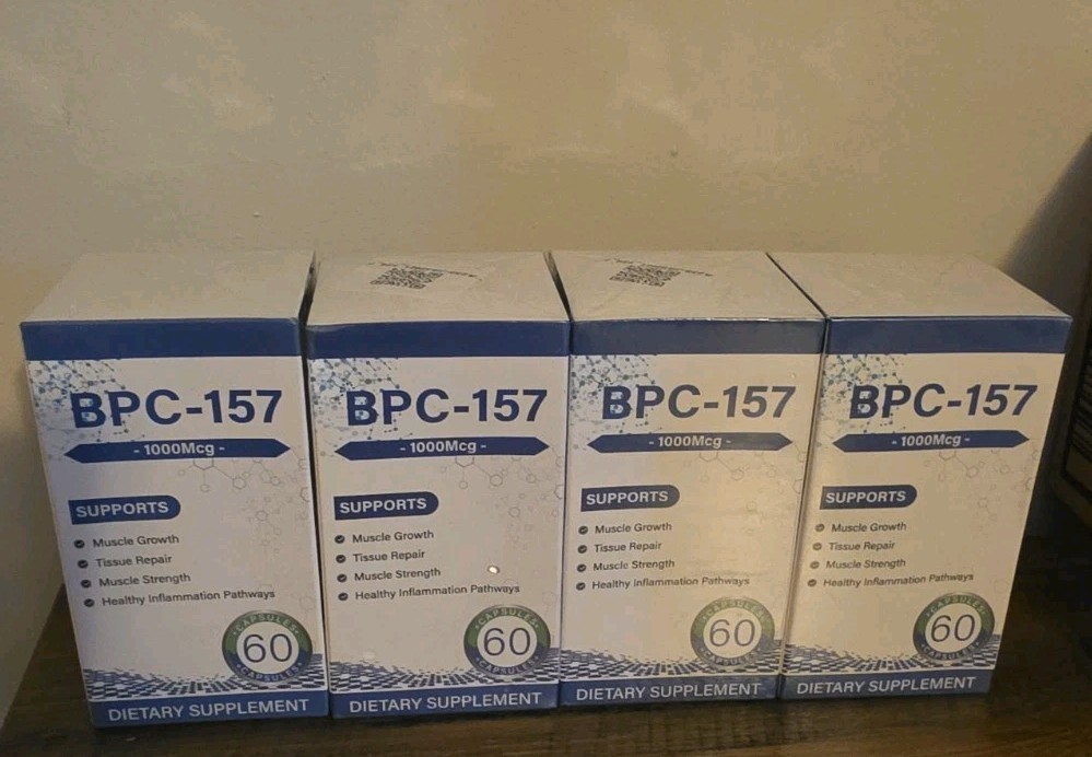 Lot Of 4 BCP 157 1000mcg Dietary Supplement 60 Caps Exp 2/27