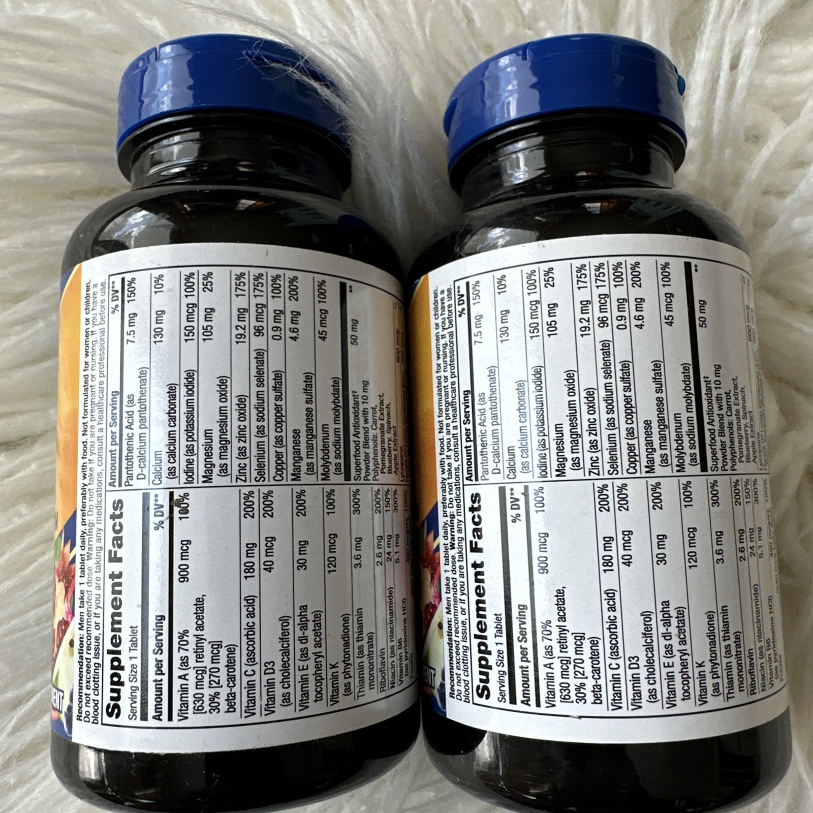 2pk Nature’s Way Alive! Men’s 50+ Complete Multivitamin Tablets 130 ct EXP 09/26
