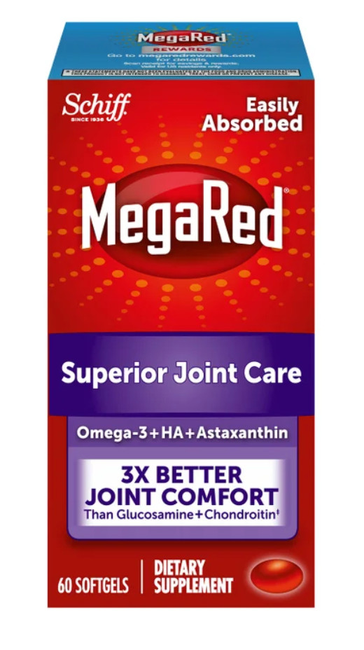 Schiff MegaRed Superior Joint Care, 60 Softgels