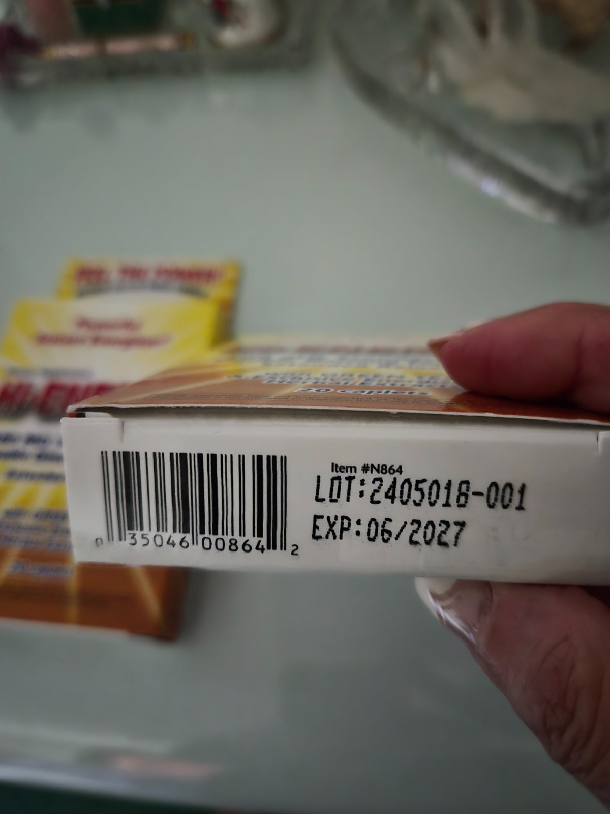 LOT of 2 BOXES – Hi-Ener-G Extended Release 20 Caplets 500 mg