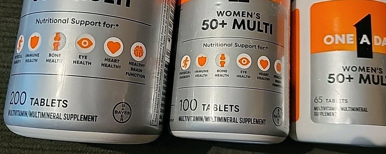 One A Day Women’s 50+ Multi (365 Tabs TOTAL) ~EXP: 10/26+