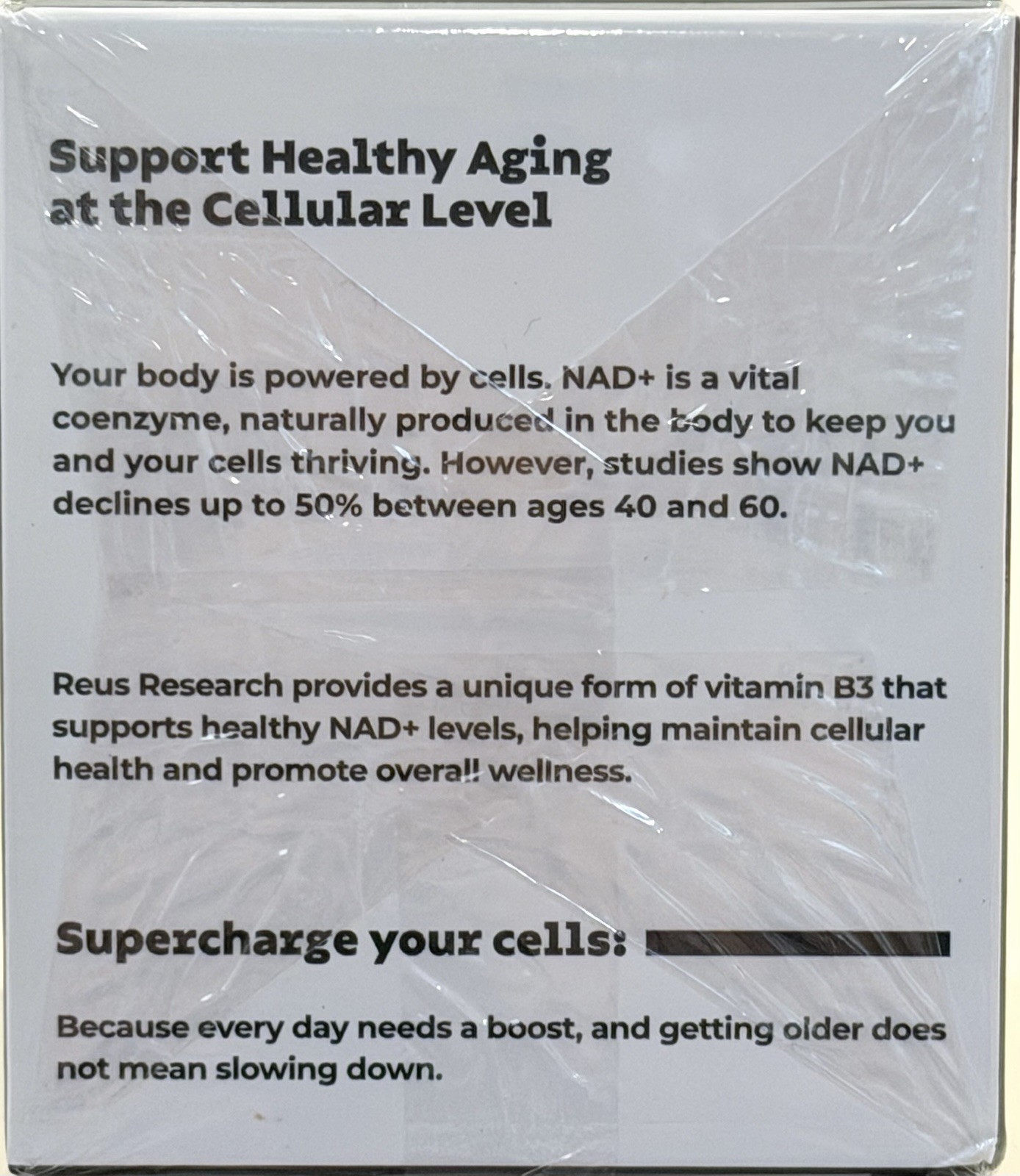 2 Pack NAD+ Nicotinamide Riboside + Resveratrol, 900mg, 80 Capsules. Exp 01/2027