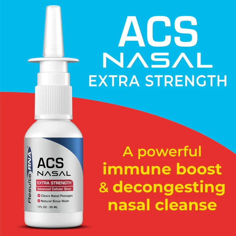 3 bottle Pack Results RNA, ACS 200 Nasal Extra Strength, 1 fl oz ea – Newest Exp