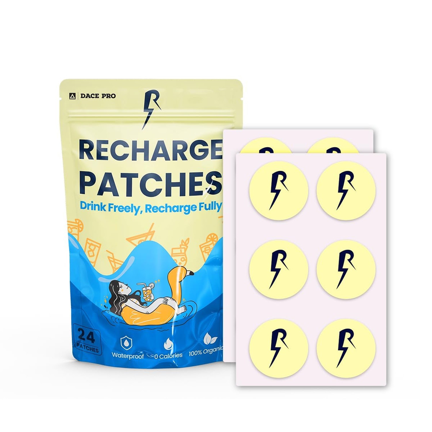 The Recharge Patch 24-Pack: Recovery Patches Cruise Essentials 2026 Women Fes…
