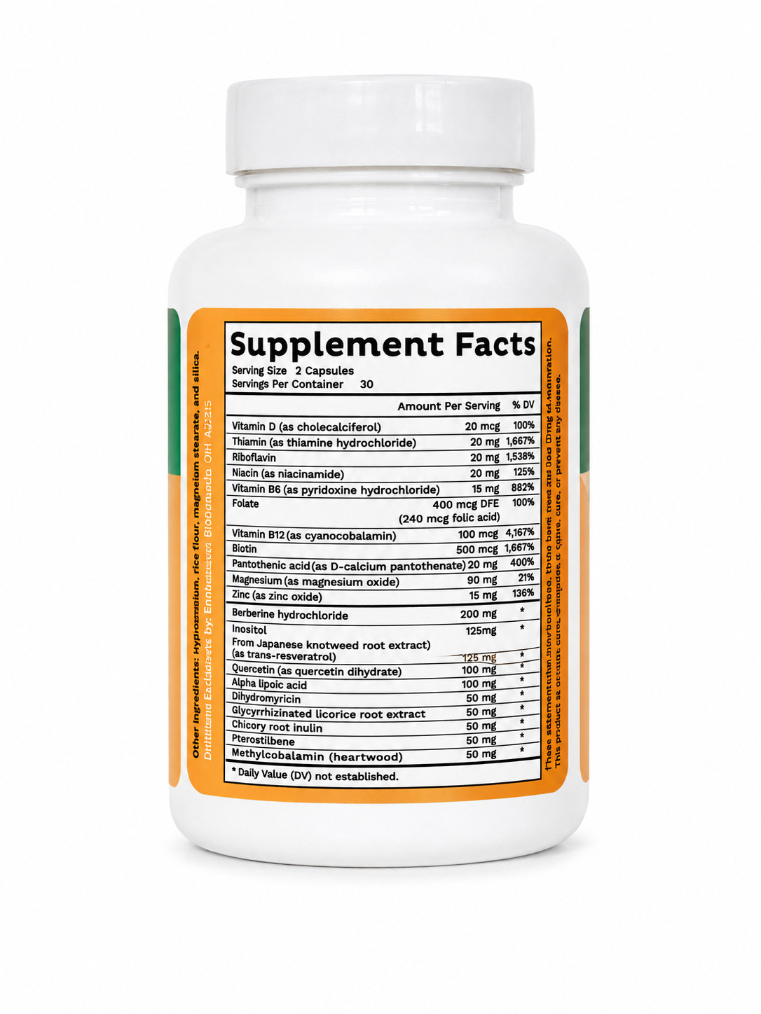 Emma by Enclave BioActives a botanical dietary supplement for bloating,gas Qty 2