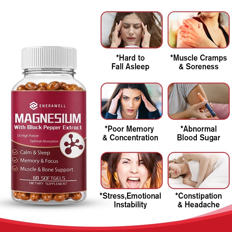 Magnesium Glycinate | Capsules Highest Potency Buffered & Chelated | 02/07/2027