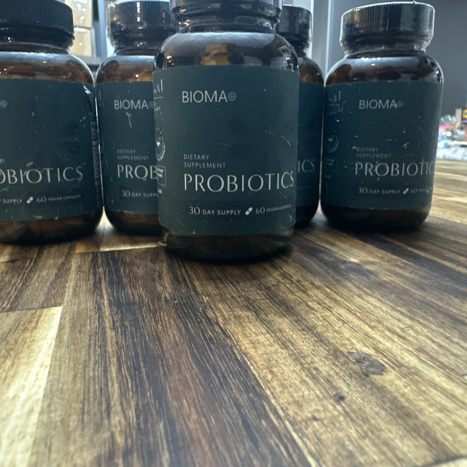 Bioma Probiotics Vegan Capsules 30-Day Supply 60 capsules Digestion Support