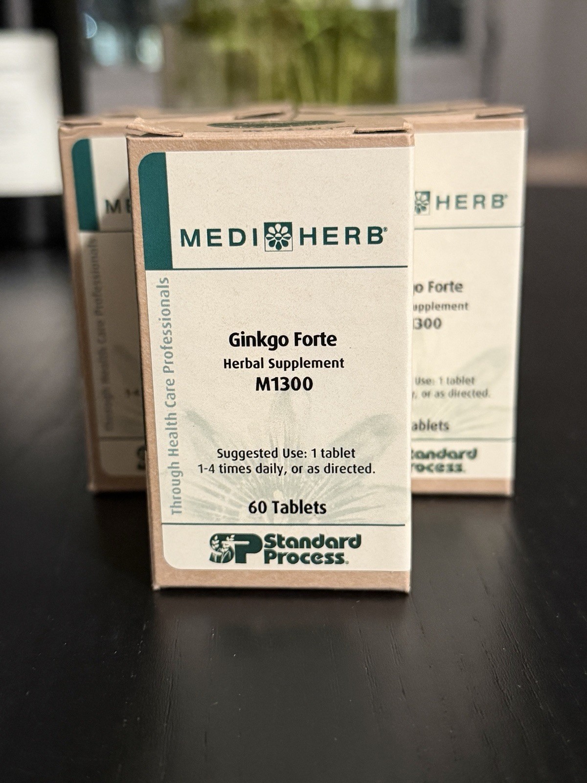5 PACK Mediherb Ginkgo Forte M1300 – 60 Tablets Exp 04/2028