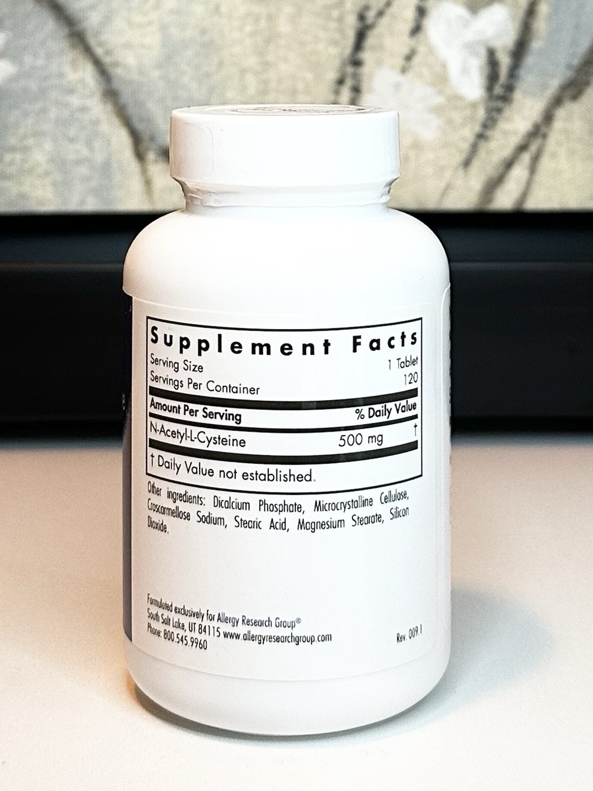 Allergy Research Group NAC 120 Capsules NEW SEALED Ex Date 04/26 FREE SHIPPING