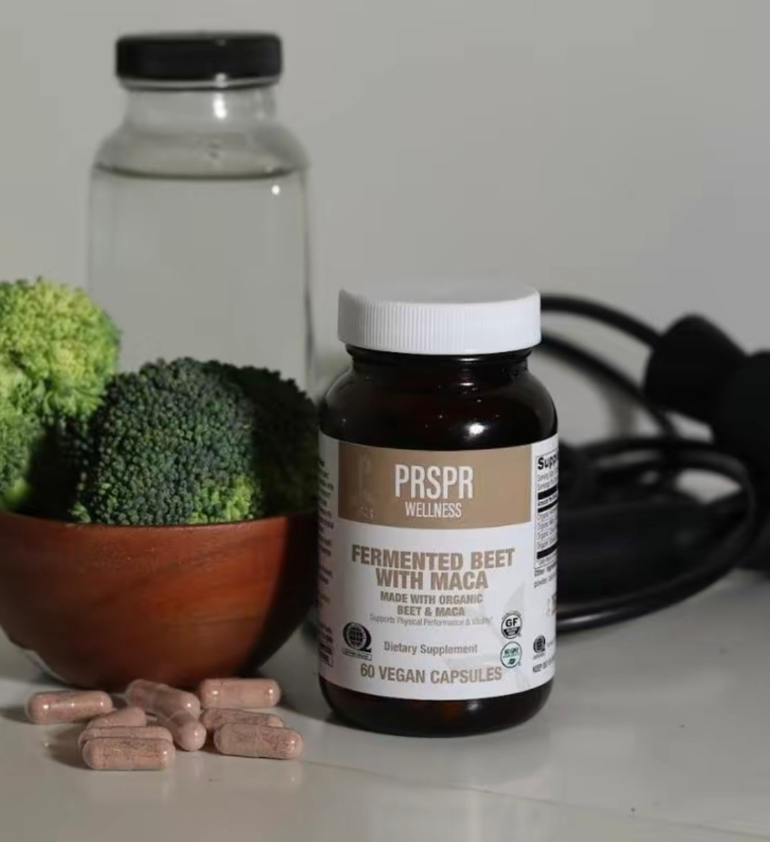 NEW Beet Root & Maca Vegan Capsules – 60 for Enhanced Health & Performance+