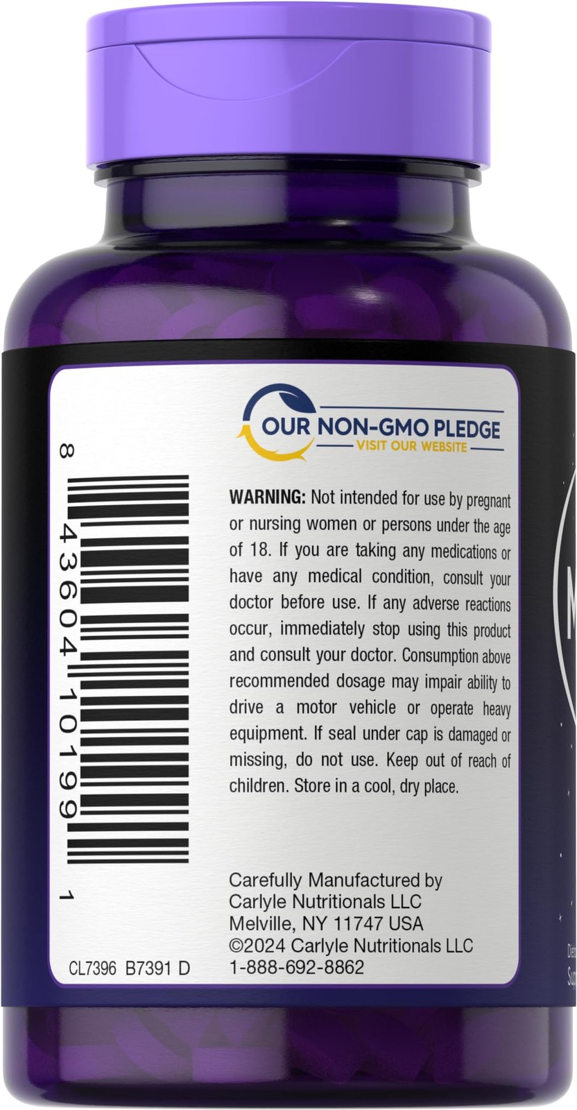 Carlyle Melatonin 12 mg Fast Dissolve 300 Tablets | 300 Count (Pack of 1)