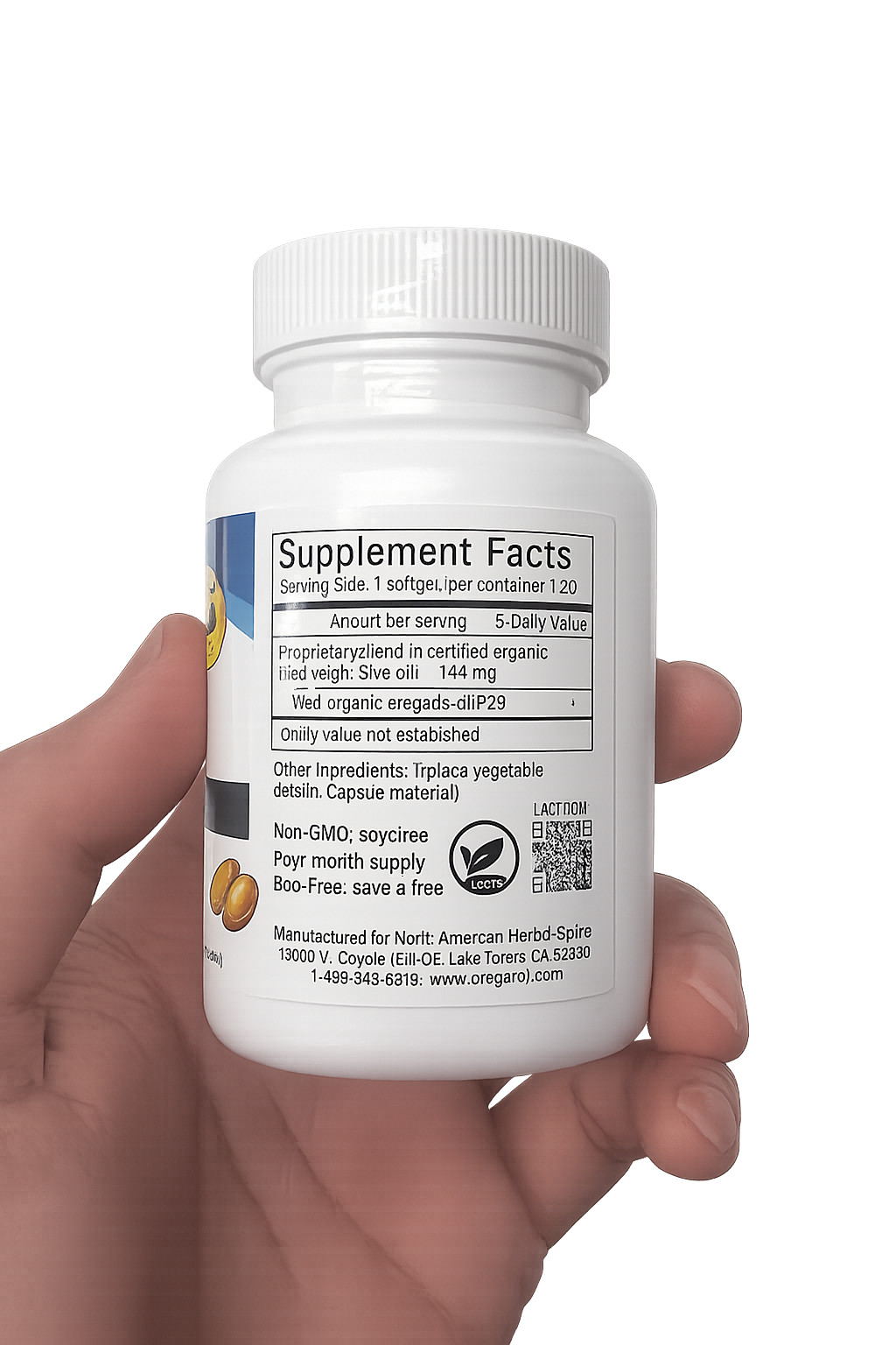 North American Herb & Spice Oreganol P73 Super Strength Softgels – 120 Count