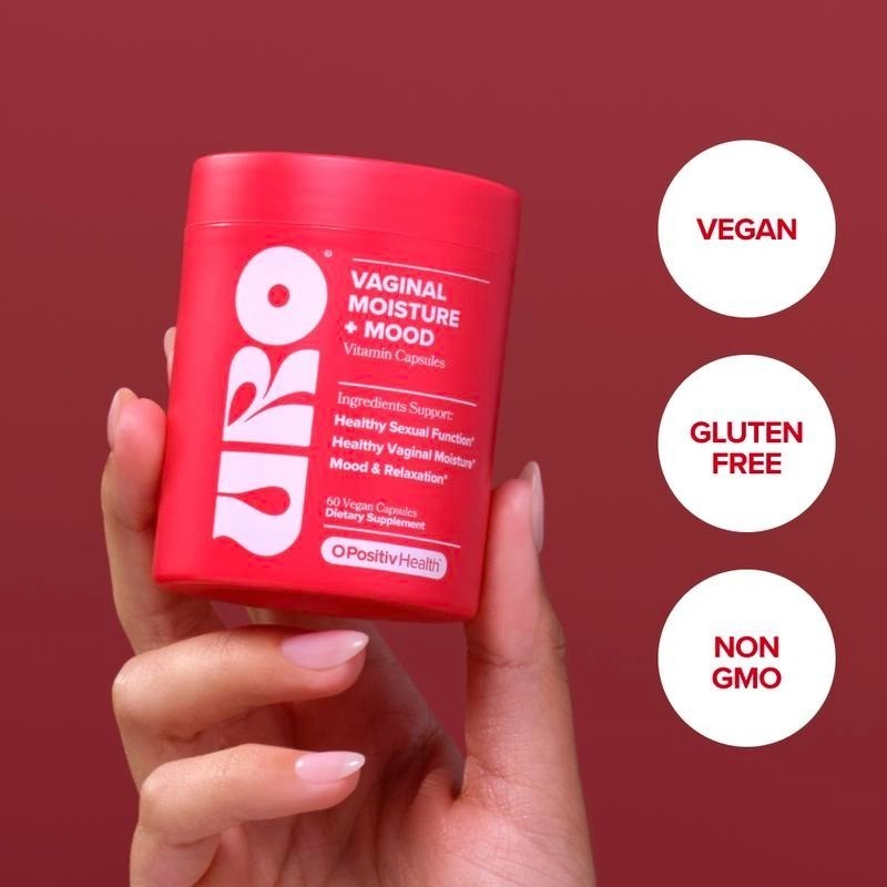 URO – Vaginal Moisture & Mood Capsule (3 Pack) by O Positiv