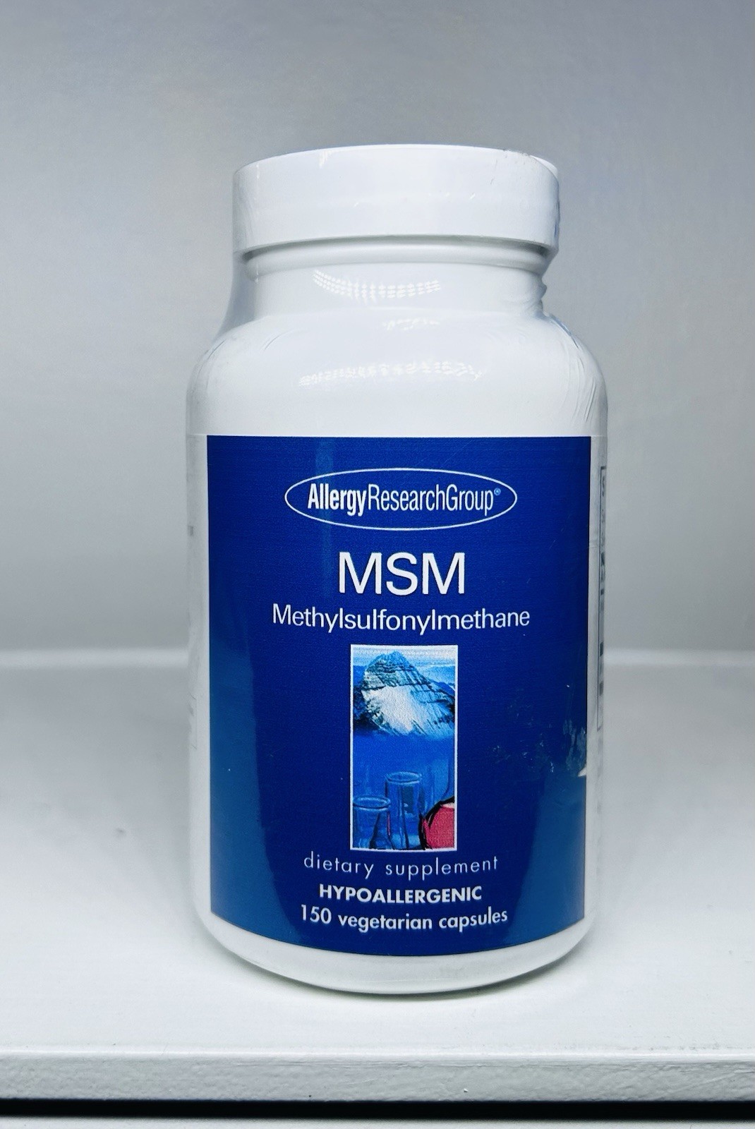 Allergy Research Group – MSM 500 mg – Methylsulfonylmethane, 150 Veg Caps-