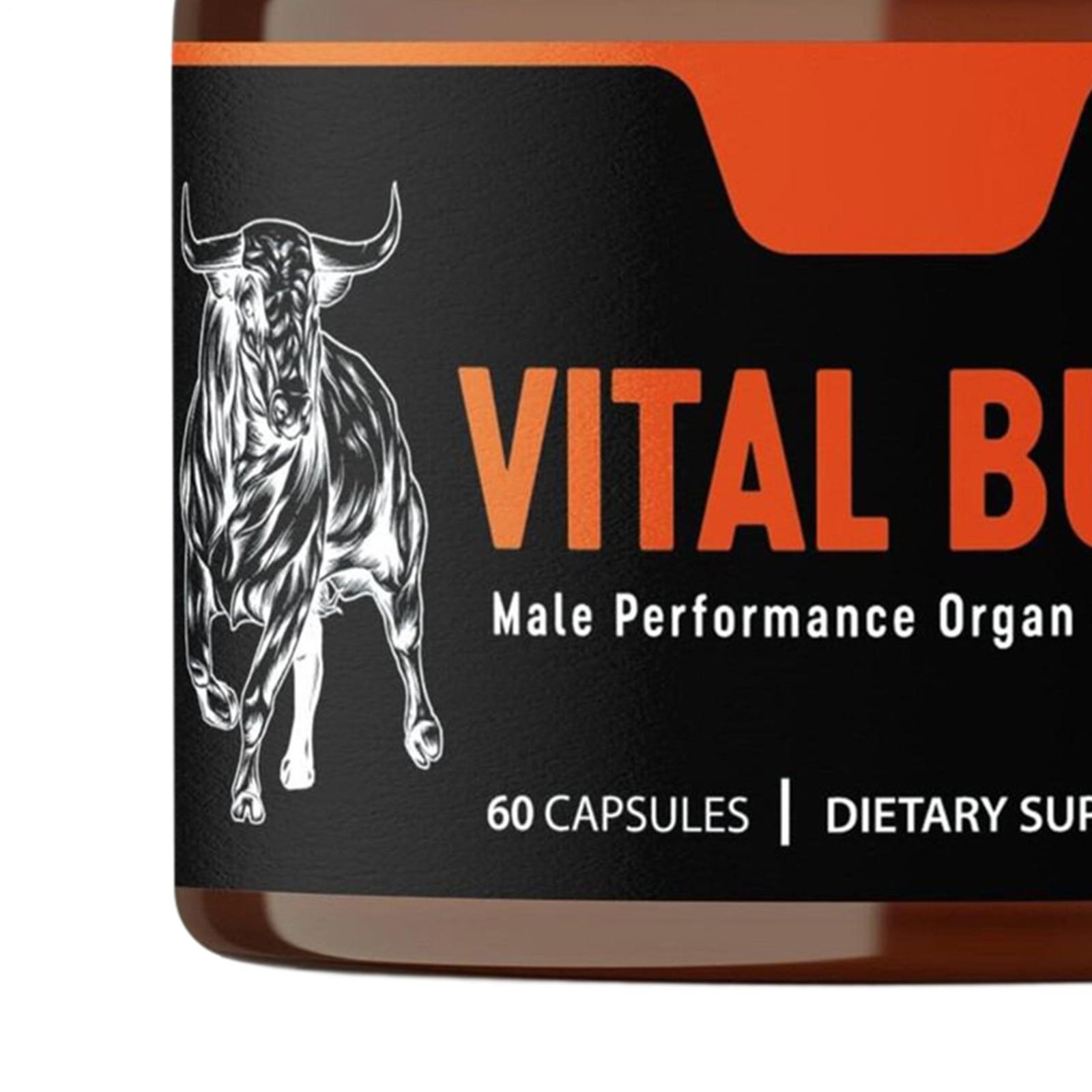 Vital Bull – Natural Men’s Wellness & Vitality Formula- 60 Caps/bottle