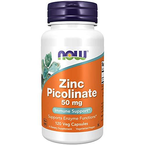 NOW FOODS Zinc Picolinate 50 mg – 120 Veg Capsules