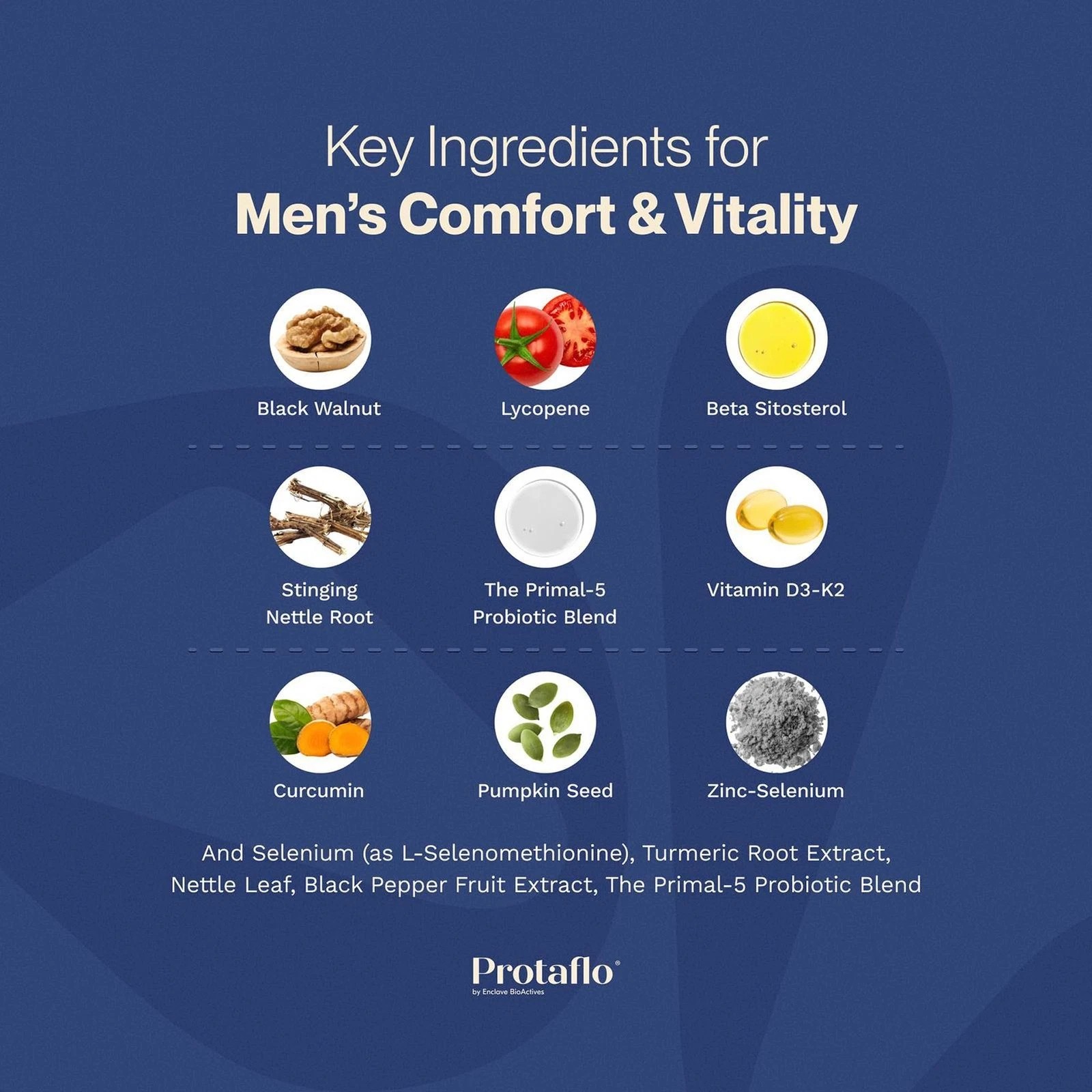 Protaflo Advanced Prostate Formula 60 Capsules Dietary Supplement for Men 2x