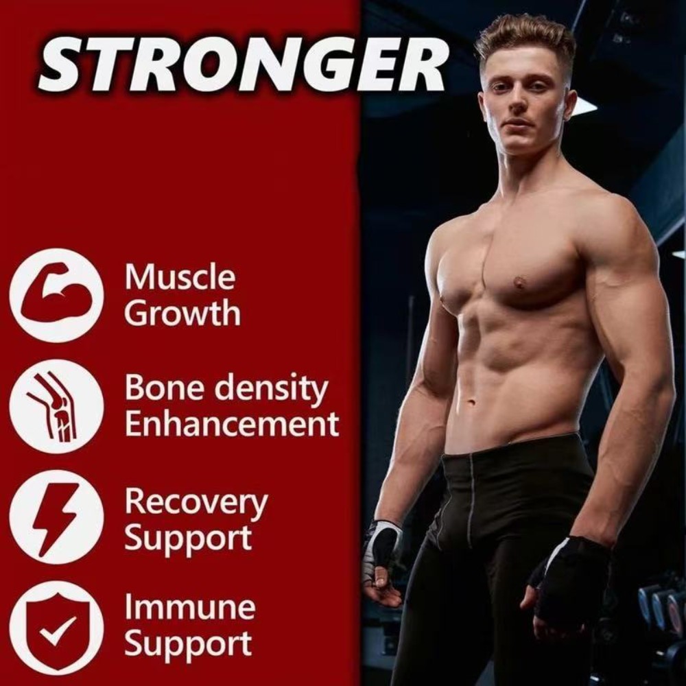 1-3 Men’s Daily Support 60ct, Natural Energy &Physical Stamina Health Supplement