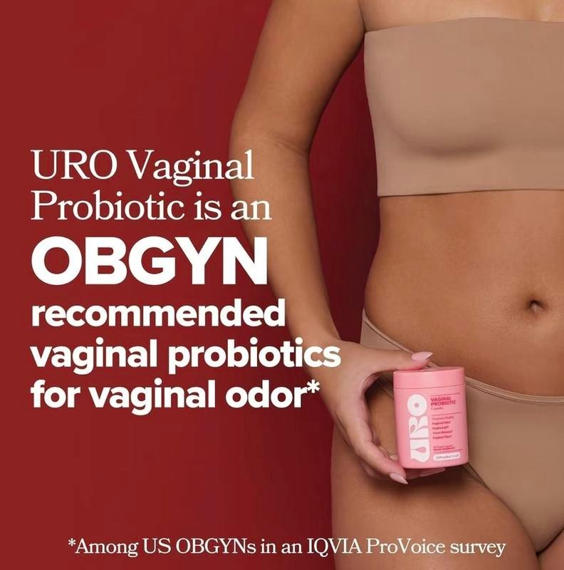 Womens Probiotic pH Balance Vaginal Health Prebiotics Lactobacillus 60ct