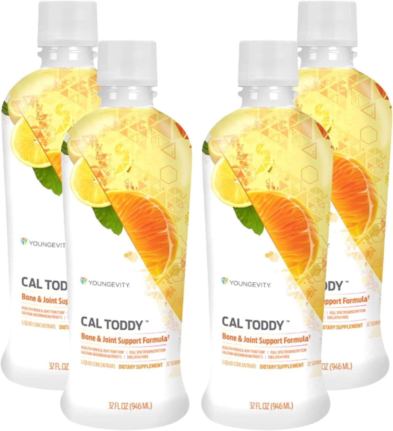 Cal Toddy™ – 32 fl oz Vit. D-3 (4 Bottles) Dr. Wallach – FREE SHIPPING
