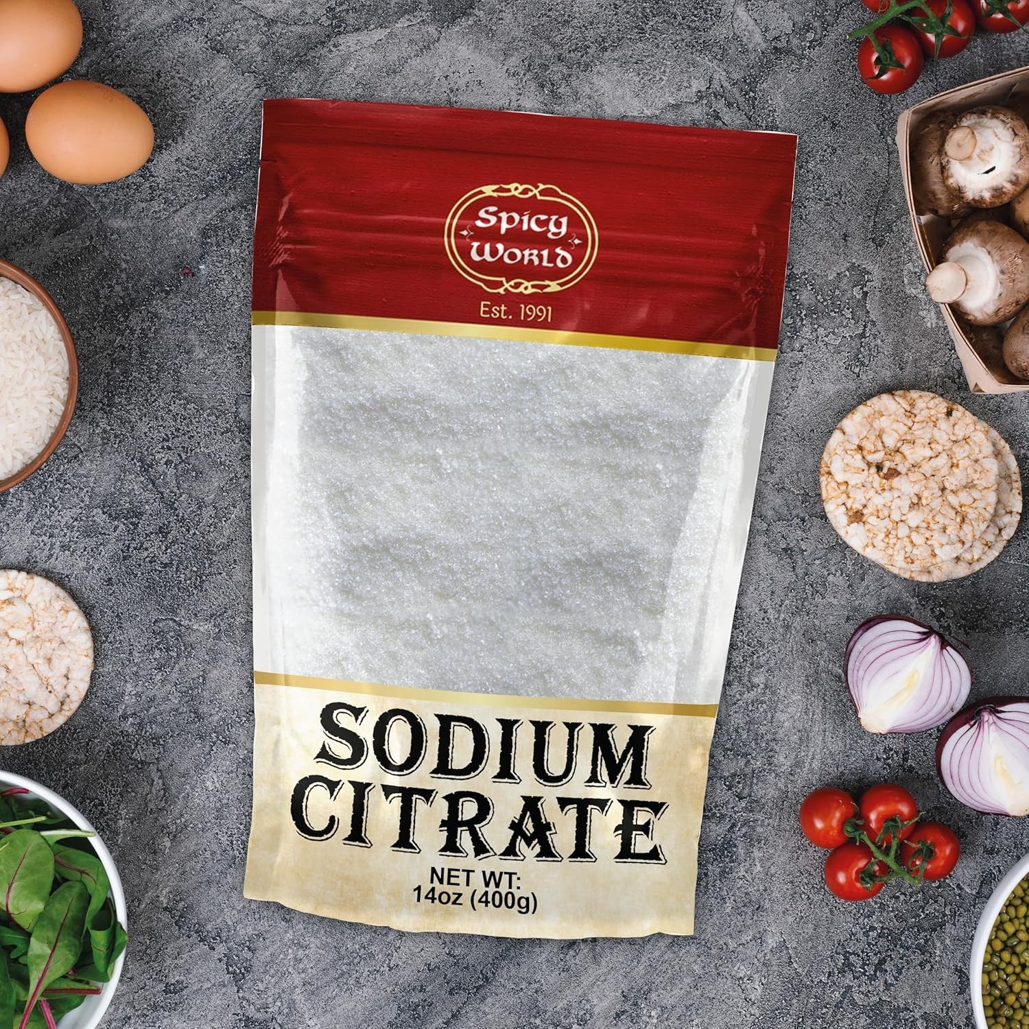Sodium Citrate Powder 14 Oz Food Grade Non GMO Cheese Emulsifier