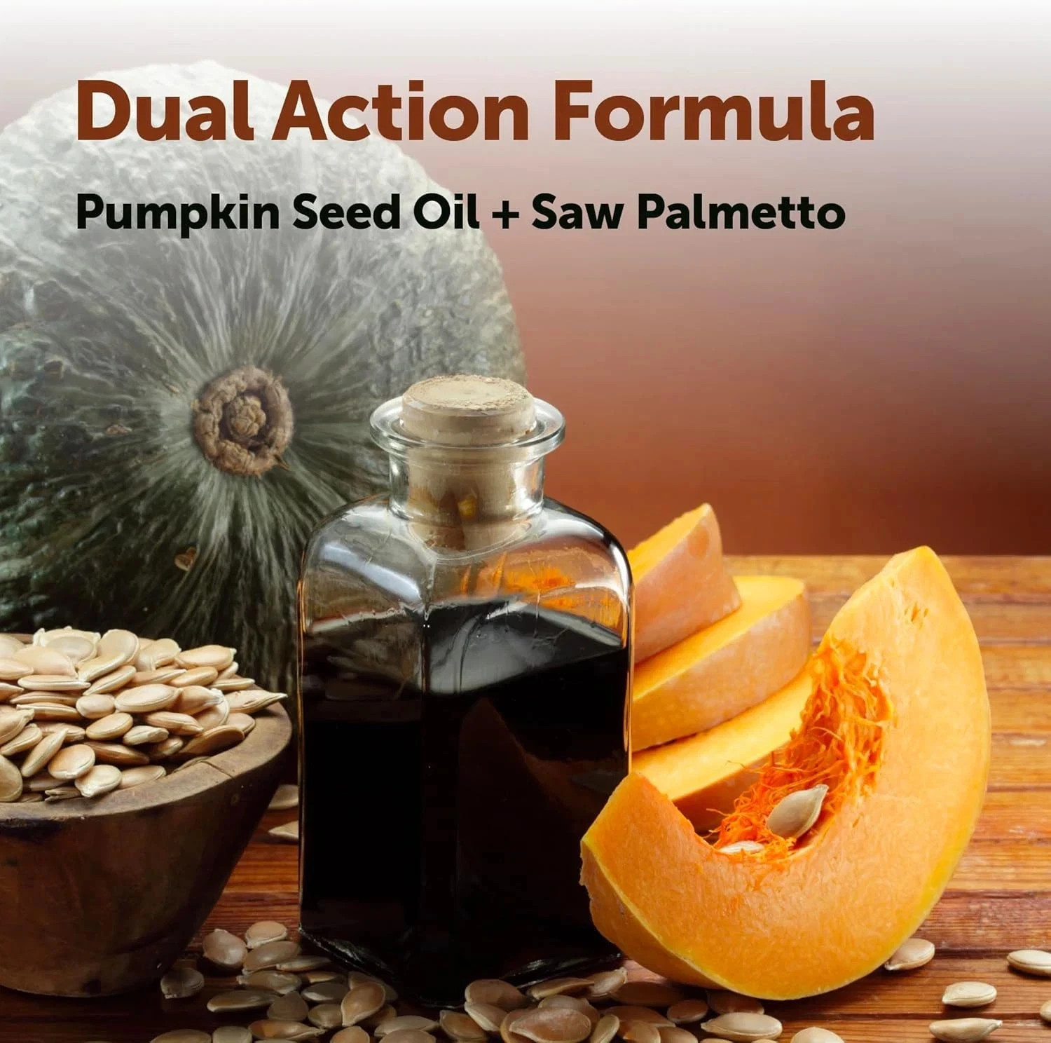 Micro Ingredients Pumpkin Seed Oil with Saw Palmetto,300 Softgels | Cold Pressed