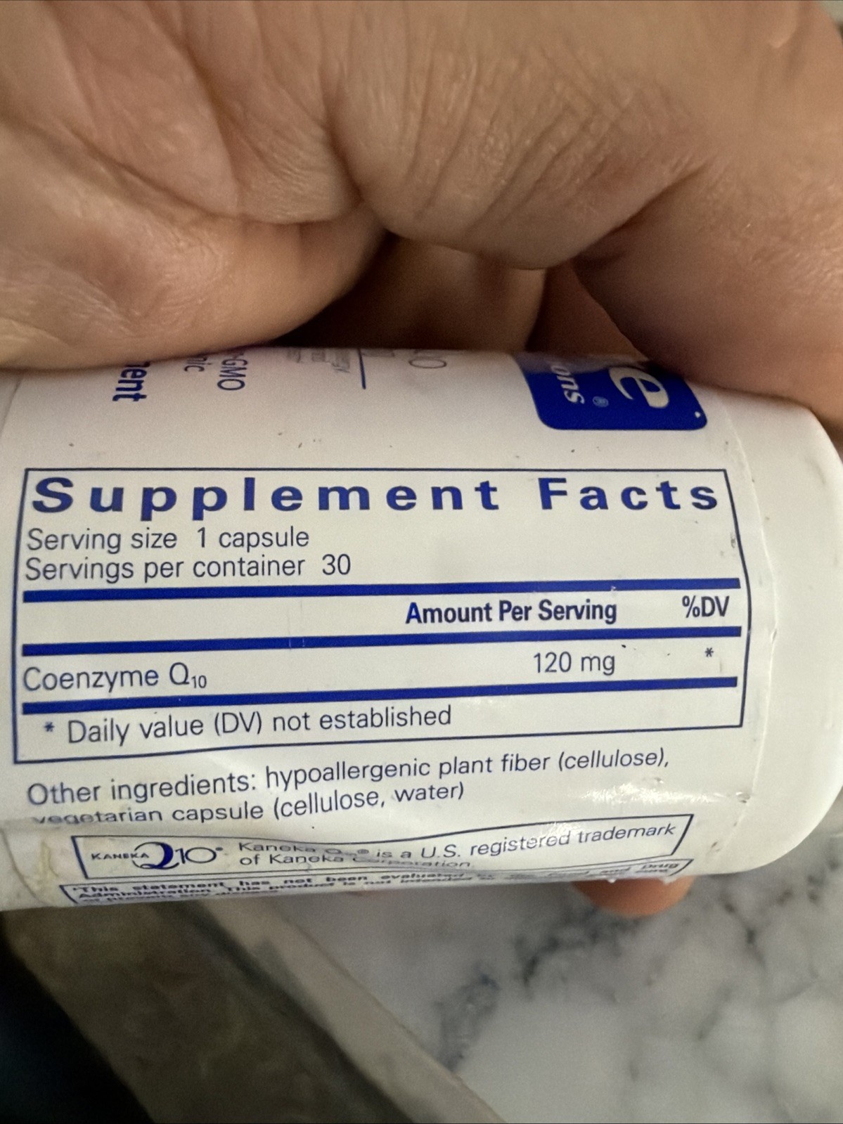 Pure Encapsulations CoQ10 120 mg – 30 Capsules EXP 06/2028