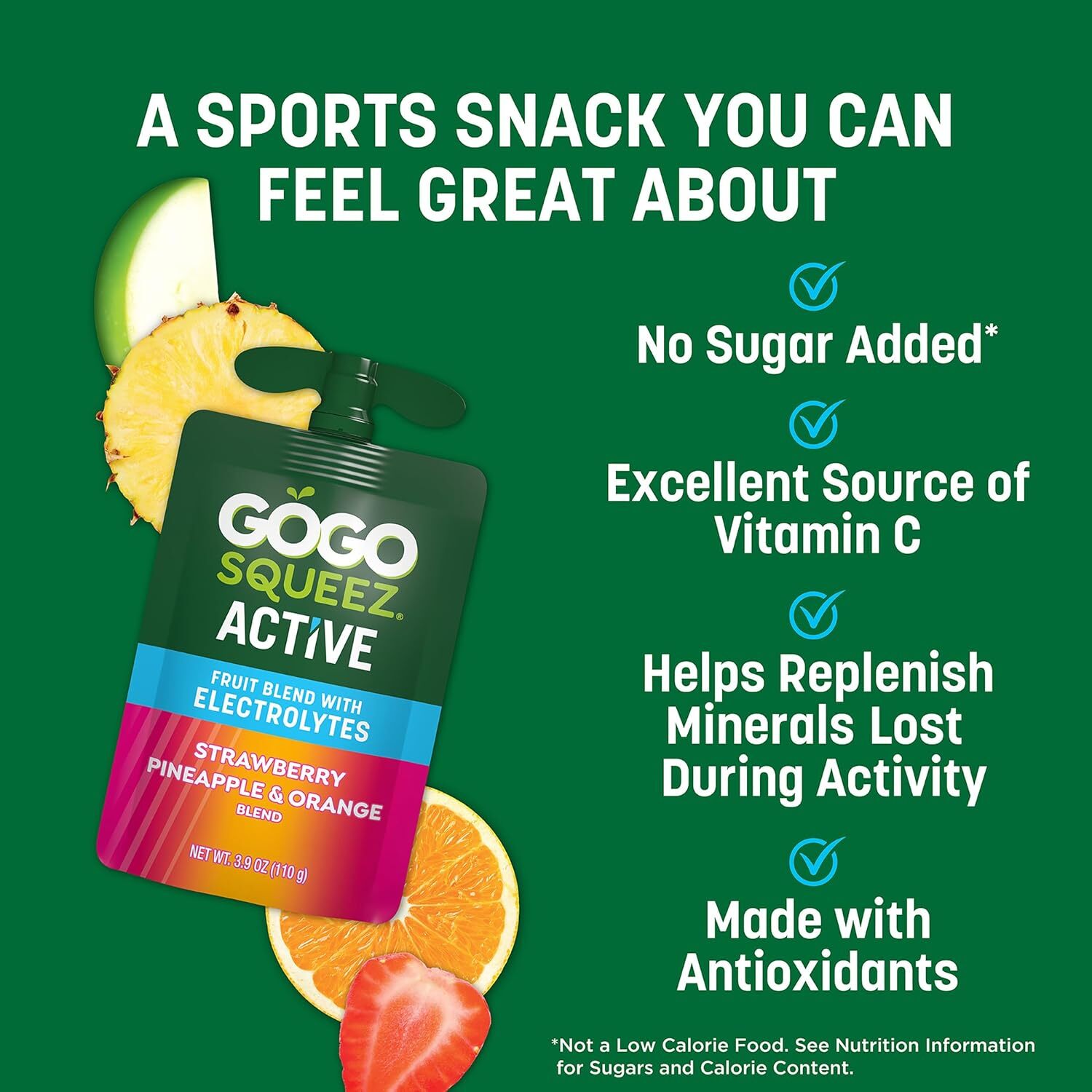 Active Fruit Blend with Electrolytes | 18-Count Variety Pack |
