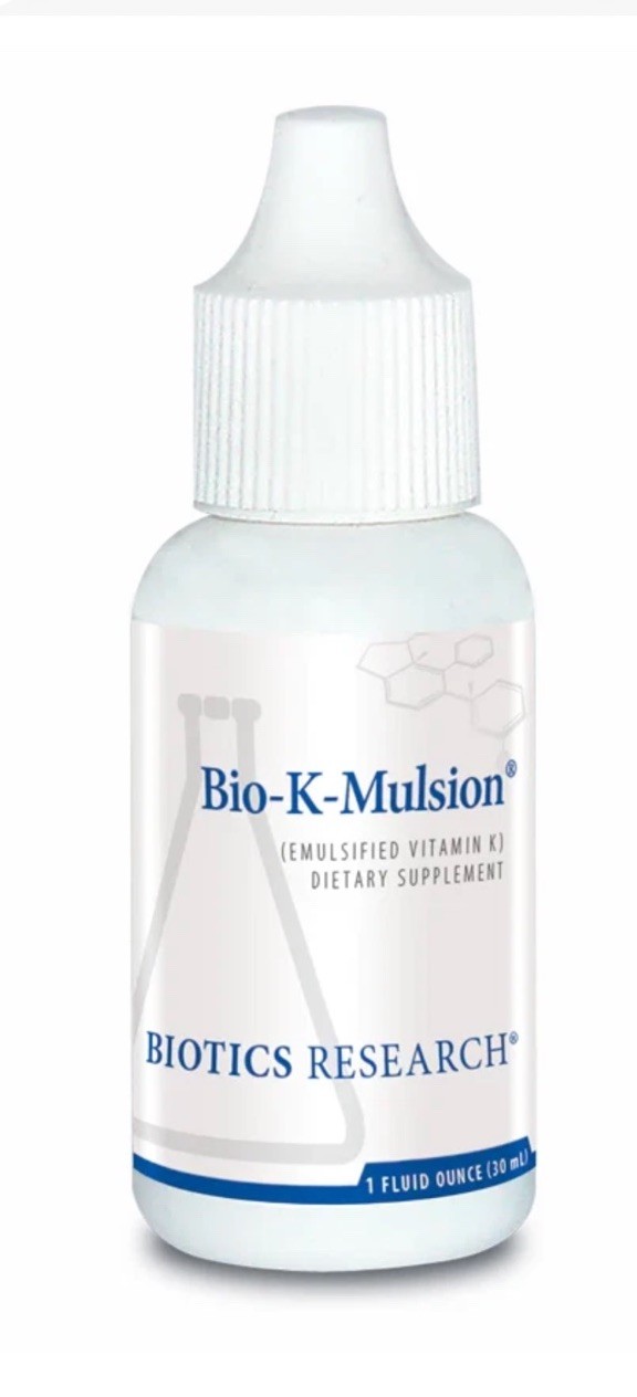 Biotics Research Bio-K-Mulsion 1oz Emulsified Vit K Liquid Drops bestb13-mar-26