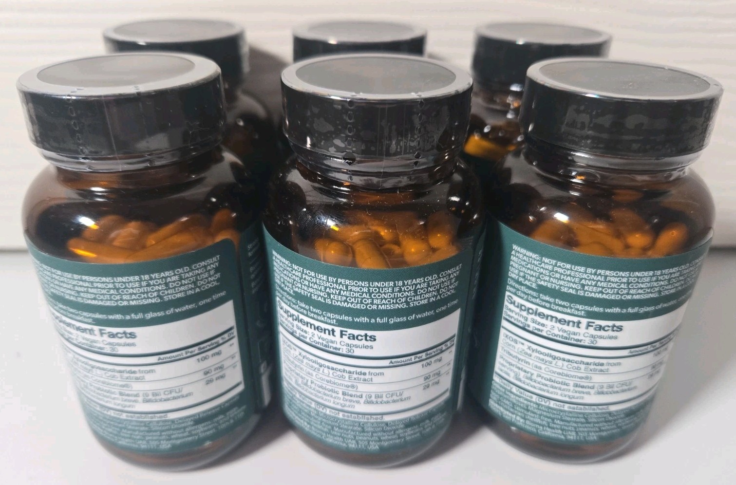 Bioma Probiotics, Dietary Supplement, 60 capsules x 6 bottles, New, Unopened