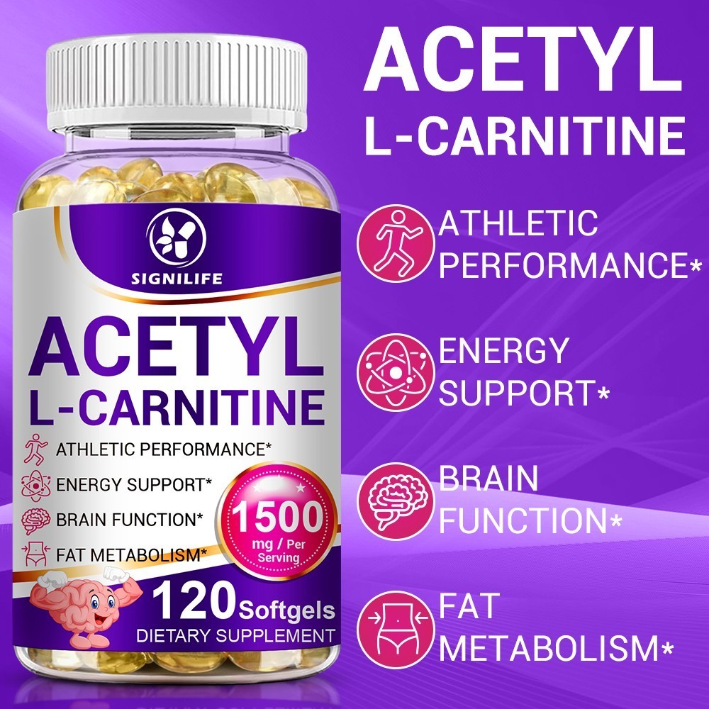 Acetyl L-Carnitine 1500mg Fat Burner Energy Support Nervous System