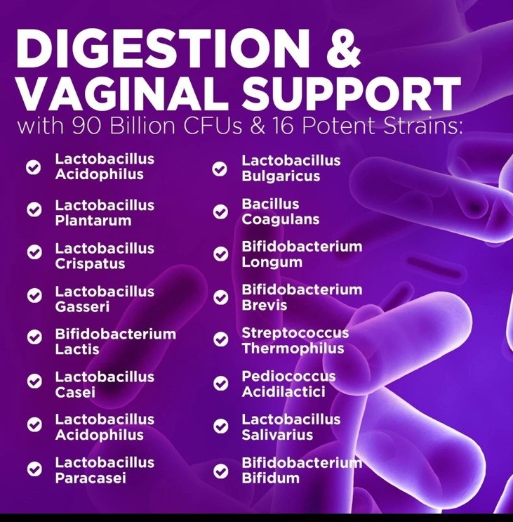 2-Formulated Probiotics for Women with Prebiotics – Womens Probiotic for Support