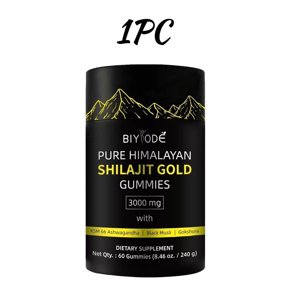 Himalayan Shilajit GOLD Gummies, Organic, Extremely strong 3000 mg, Fulvic Acid